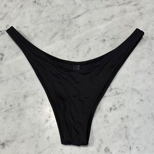 SKIMS Black Bikini Swim Bottoms